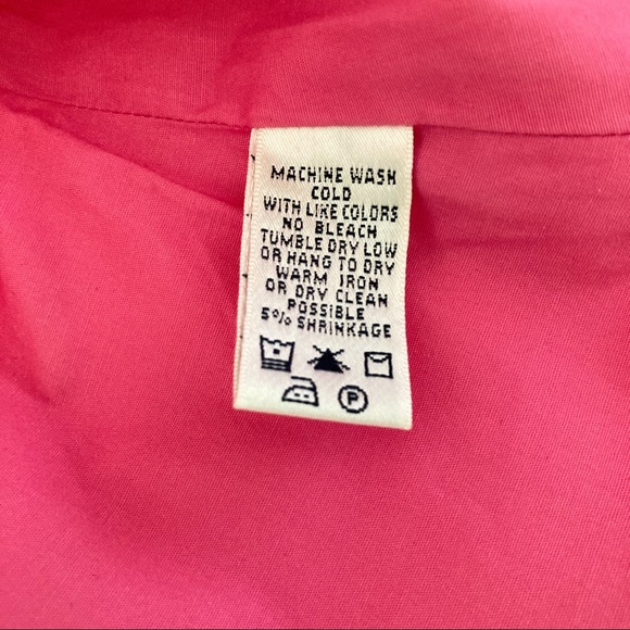 Lilly Pulitzer Halter Top Pink Print Size 4 - Picture 4 of 5